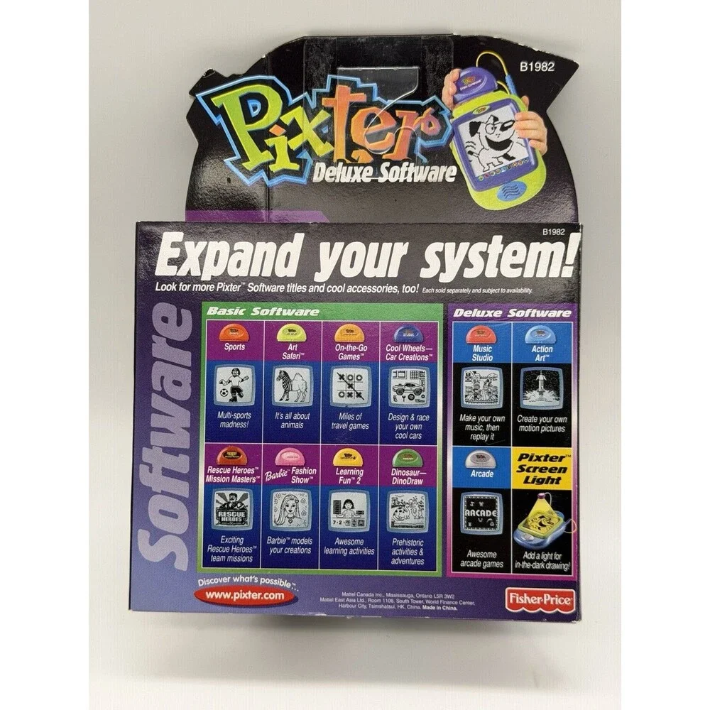 Pixter Arcade Deluxe Software Game Cartridge - *New in Box*